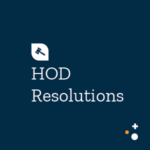 HOD Resolutions